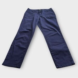 1822 Denim Women Straight Leg Stretch Fit 5 Pocket Denim Blue pants size 29